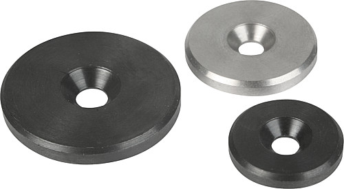 Kipp K0173.00416 VORLEGSCHEIBE D1=4,3, D=16, STAHL - KIPP K0173 Vorlegscheiben