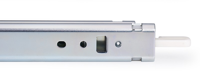 Accuride DZ2731-0040CL Teleskopschienen mit Verriegelung, 100% Vollauszug, 19,1x27,0, SL 400,TR 404, 26kg, hell verzinkt - 2731CL Accuride Teleskopschiene Anwendung 2