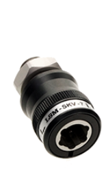 LE71500 SKVEV07-1/2-A-AL Sicherheitskupplungs 3/2 Wege Ventil, 1/2"  Aussengewinde, Material: Alu - LE71500 SKVEV07
