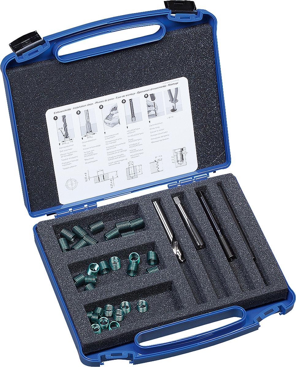 Norelem 07645-0823 HELICOIL PLUS GEWINDEEINSÄTZE M8, LÄNGEN 8, 12, 16 MM, JE 10 - 07645-0823 HELICOIL PLUS GEWINDEEINSAETZE M8 - LAENGEN 8 - 12 - 16 MM - JE 10