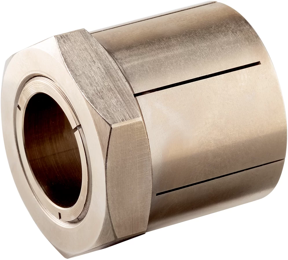 Halder 25050.0206 Welle-Nabe-Spannsatz, ohne Kontersechskant, Ø 6 / Ø 14 rostfreier Stahl - EH 25050-NI Welle-Nabe-Spannsaetze, ohne Kontersechskant, rostfreier Stahl_Abbildung