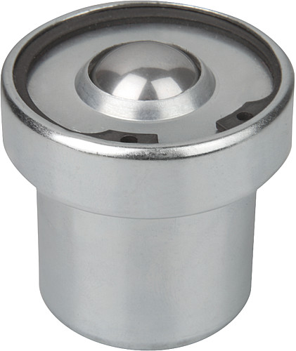 Kipp K0762.122 Kugelrollen mit Federelementen - KIPP K0762 Kugelrollen mit Federelementen