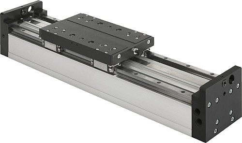 Norelem 20200-1065X0500 PORTALMODUL PNEUMATISCH, MIT SCHIENENFÜHRUNG, GR.65, C=500 - Norelem 20200 Portalmodule pneumatisch mit Schienenfuehrung