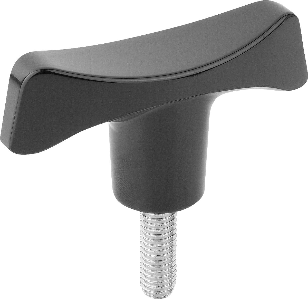 Norelem 06650-29010X30 T GRIFF  A=90  M10X30 - 06650-29010X30 T GRIFF  A 90  M10X30