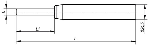 Norelem 96636-006 ZYLINDERREINIGER D=6, (99936 006) - Norelem 96636 Zylinderreiniger