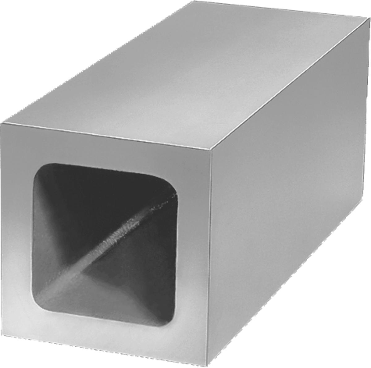 Norelem 01740-09X600 QUADRATISCHER HOHLKÖRPER GG, B=200, H=200, L=600 - 01740-09X600 QUADRATISCHER HOHLKOERPER GG - B 200 - H 200 - L 600