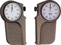 Leschhorn 80100.40005 Sägeschränkmessuhr, unterteilt 0,05 mm, Messspanne 2mm, Skale verstellbar - LE 80100-LE Saegeschraenkmessuhr