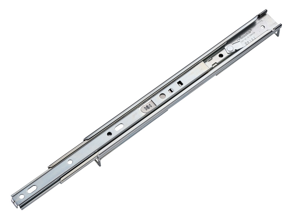 Accuride DZ2807 Serverschiene, 100% Überauszug, 26,9x9,6 SL 711, TR 762, 1,66kg, hell verzinkt - Accuride DZ2807 Bild