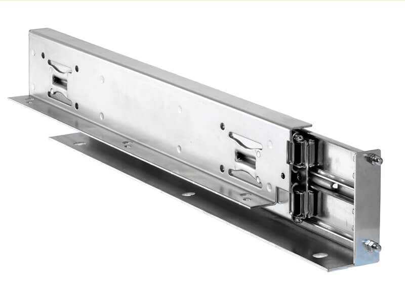 Accuride DZ0522-1159L Teleskopschienen 100% Überauszug, 26,5x95,5, SL 457, TL 481, 180kg, hell verzinkt - 0522 Accuride Teleskopschiene