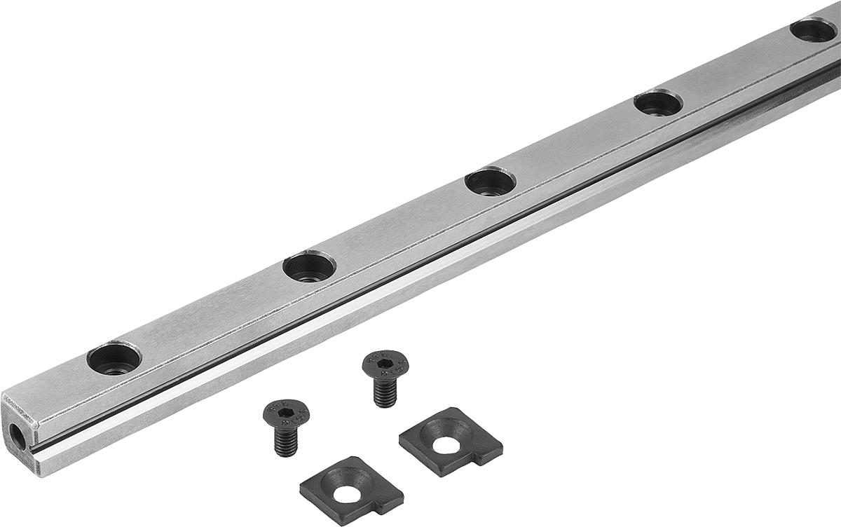 Norelem 21050-06350 KREUZROLLEN FÜHRUNGSSCHIENE 1 STK., D=6, L=350 - 21050-06350 KREUZROLLEN FUEHRUNGSSCHIENE 1 STK - D 6 - L 350