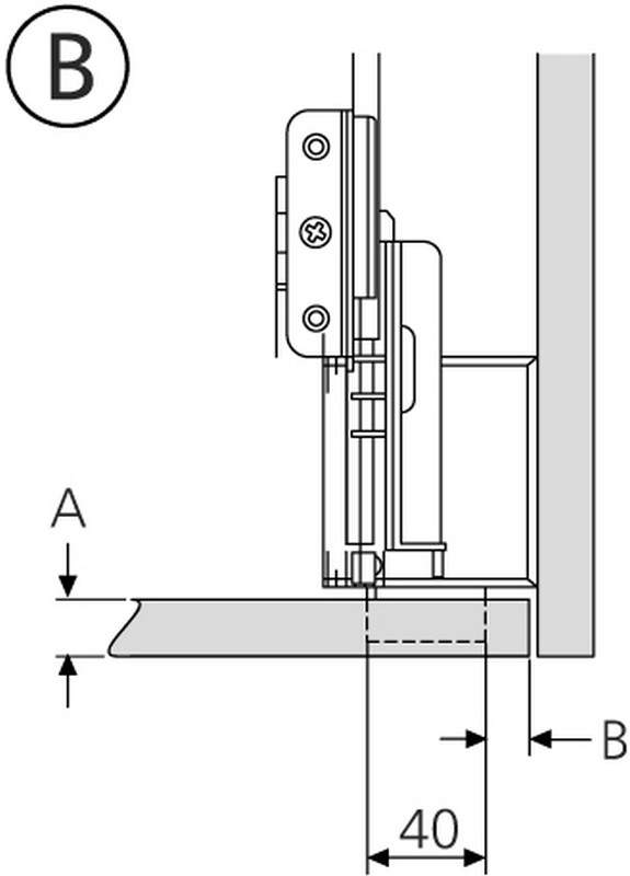 Accuride DB1321-0040-2 Linearführungen, 56,9x212, SL 405, TR 290, 14kg, schwarz verzinkt - Accuride DB1321 Linearfuehrungen - 14 kg