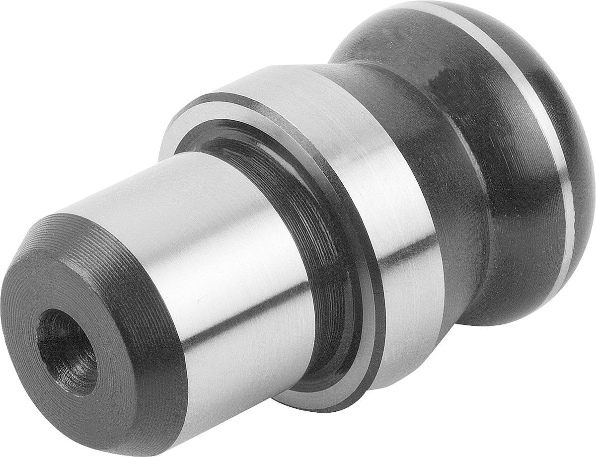 Kipp K0351.25 AUFNAHMEBOLZEN A=25 FORM B, MIT KUGELANSATZ - K0351-25 AUFNAHMEBOLZEN A 25 FORM B - MIT KUGELANSATZ