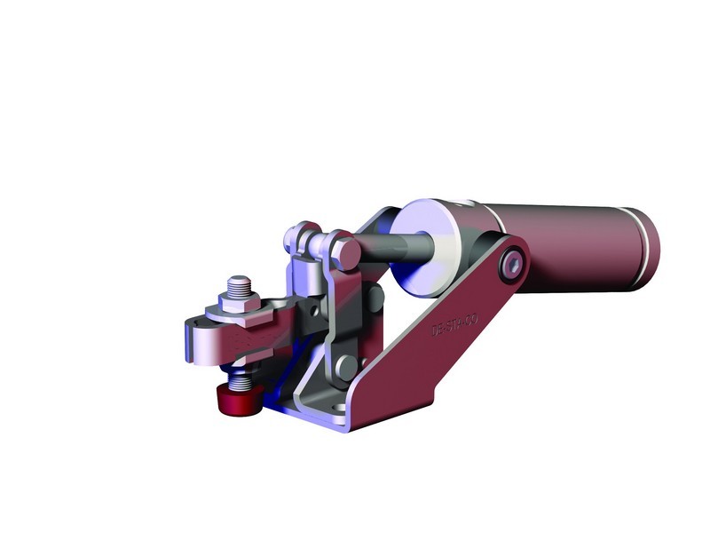 DESTACO 812-UM Standard Kraftspanner Haltekraft 440 N  horizontaler Zylinder  U-Spannarm (Sensor 810156, 810158 separat bestellen) - 812 Standard Kraftspanner