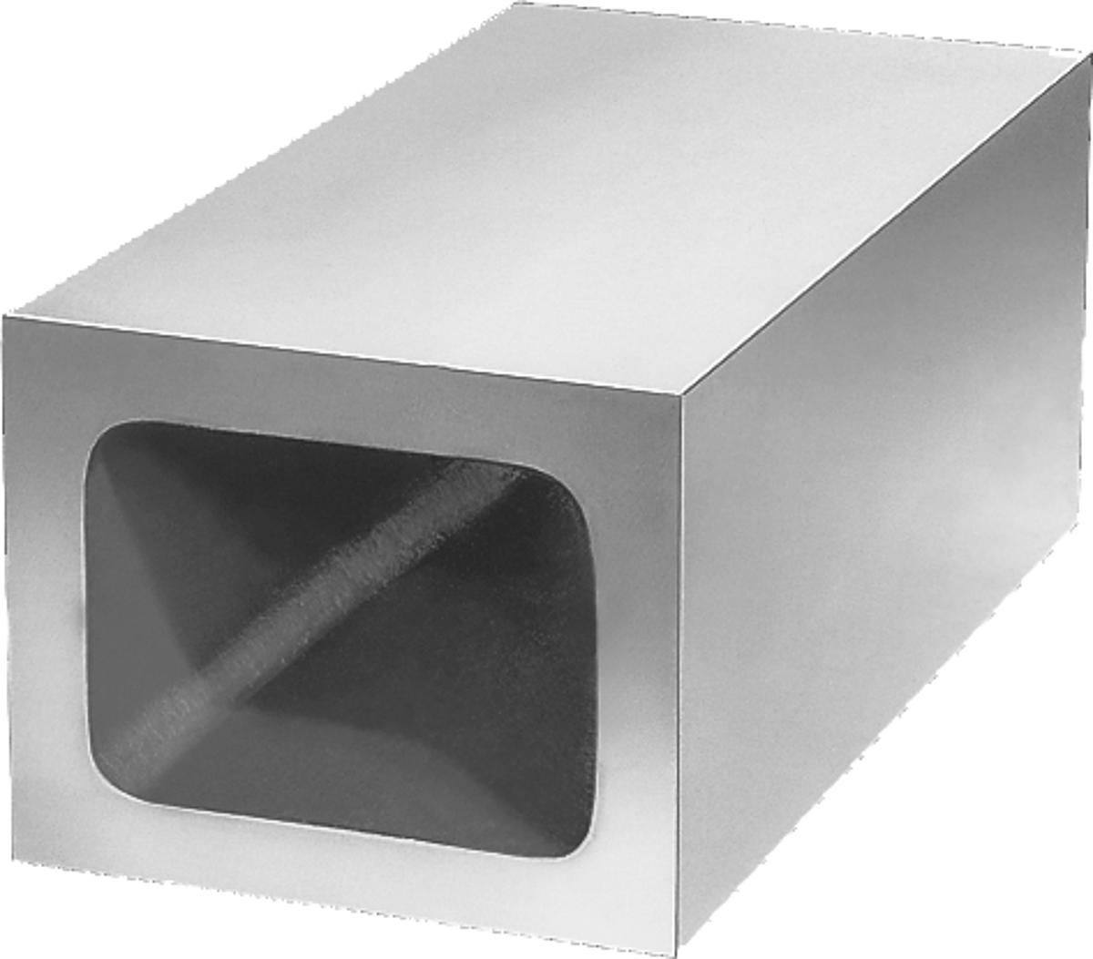 Norelem 01760-01X100 RECHTECKIGER HOHLKÖRPER GG, B=80, H=63, L=100 - 01760-01X100 RECHTECKIGER HOHLKOERPER GG - B 80 - H 63 - L 100
