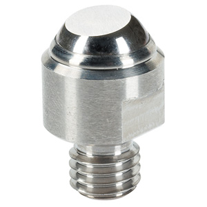 Halder 22730.0050 Pendelauflage Ø 50 x M 20 mit Außengewinde, Kugel  abgeflacht  Auflagefläche plan, Stahl - Pendelauflagen Pendelauflage - Durchmesser 13 x M 8 - mit Aussengewinde - Kugel abgeflacht - Auflageflaeche plan