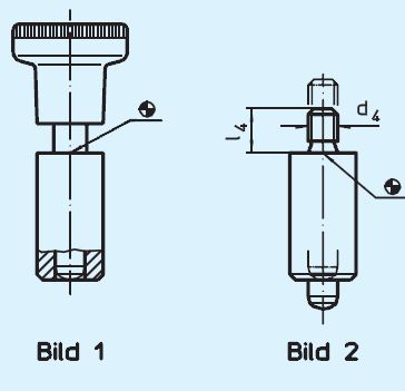 Halder 22120.0828 Rastbolzen ohne Gewinde schweißbar Ø 8, ohne Knopf - EH 22120 Rastbolzen ohne Gewinde - schweissbar