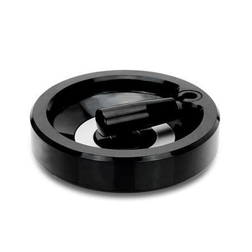 Ganter 520.4-250-K22-D Umleggriff Handräder, Kunststoff, Buchse / Umlegmechanik Stahl - GN 520-4 Umleggriff Handraeder - Kunststoff - Buchse - Umlegmechanik Stahl-Abbildung