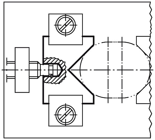 Norelem 03180-01 VERSTELLBARES ZENTRIERSTÜCK B=30 - Norelem 03180 Verstellbare Zentrierstuecke