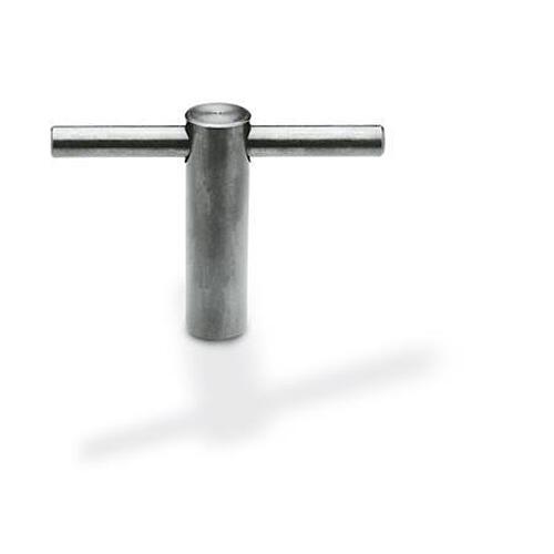 Ganter 6305-M10 KNEBELMUTTER, FESTER KNEBEL - DIN 6305 Knebelmuttern - mit festem Knebel-Abbildung