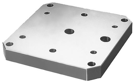 Kipp K0806.004040 PALETTE GG, 393X393X50 - KIPP K0806-OR Paletten ohne Rasterbohrungen