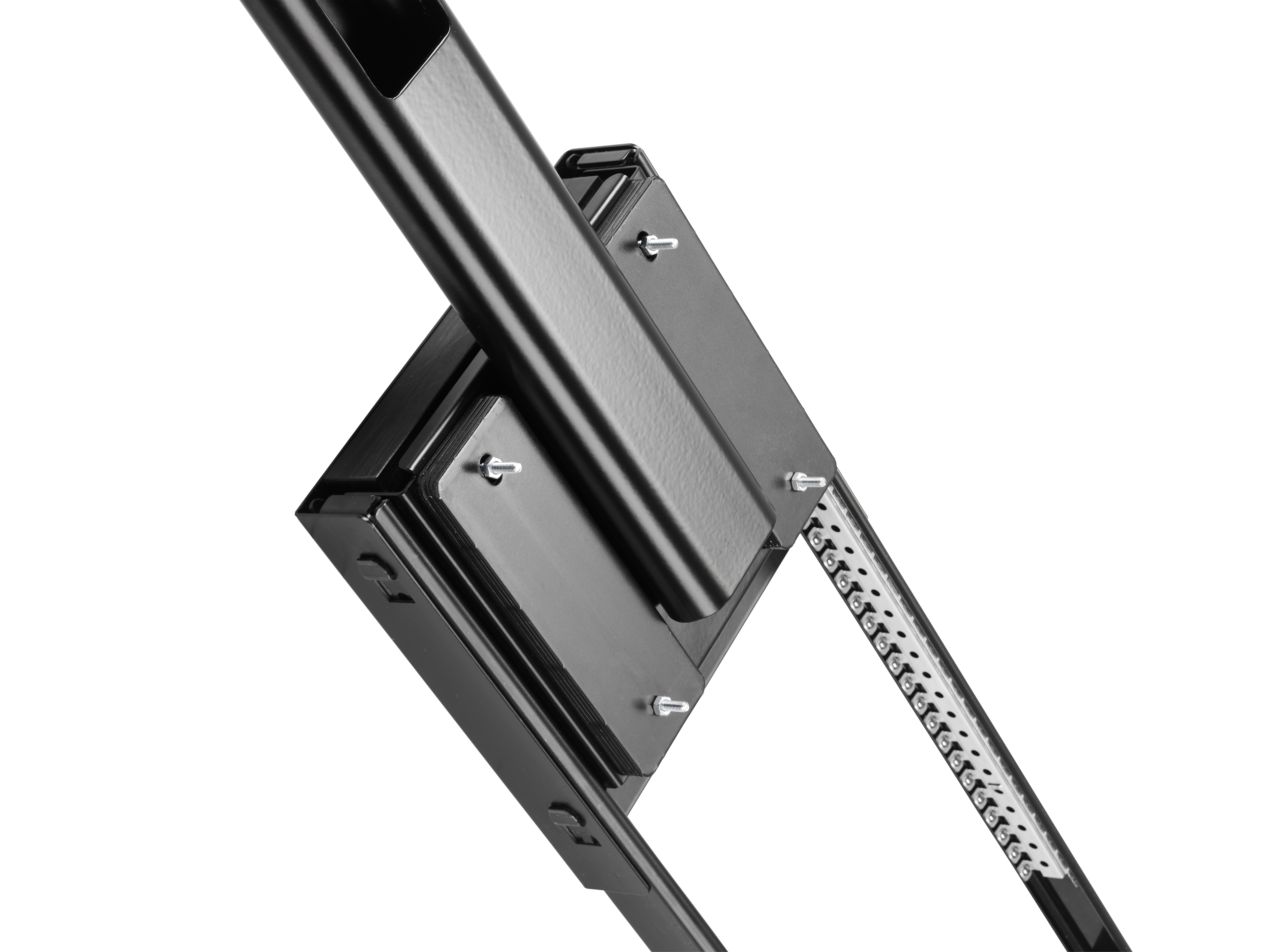 Accuride 23090221 Neigbare VESA-Halterung min-Gewicht 2,5kg bis max. Gewicht 6,5kg, inkl. Befestigungsteile. - Beispiel
