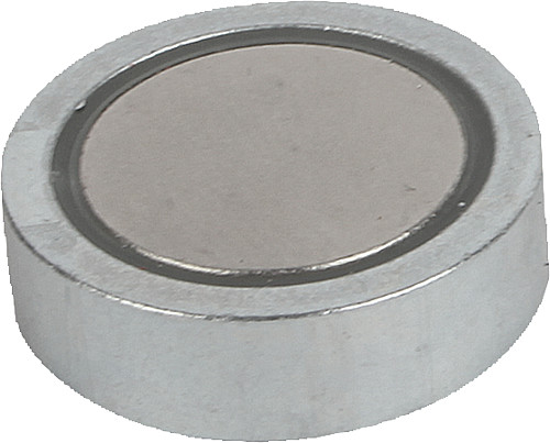 Norelem 09069-01 FLACHGREIFER AUS NEODYM, FORM A, D=6 - Norelem 09069-A Flachgreifer aus NdFeB Form A