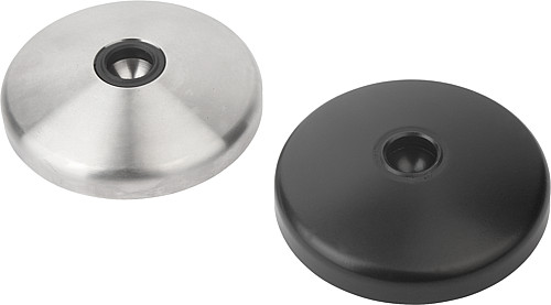 Kipp K0416.10301 TELLER F. GELENKFUSS FORM A, - KIPP K0416-A Teller fuer Gelenkfuesse aus Zinkdruckgu