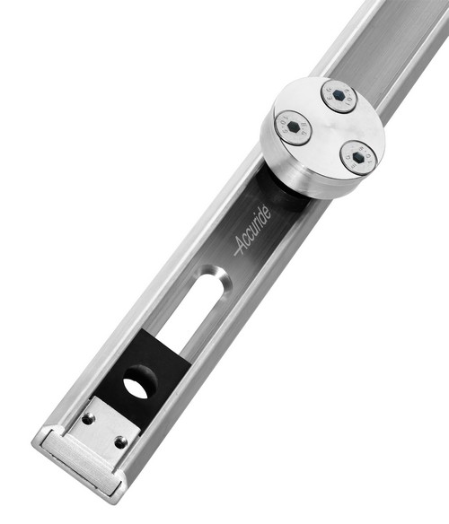 Accuride DA4190-0060-4 600mm  Alu- Schiene Kippwinkel wird bei der Montage eingestellt - Accuride Da4190 Teleskopschiene mit Kippsystem - Schiene