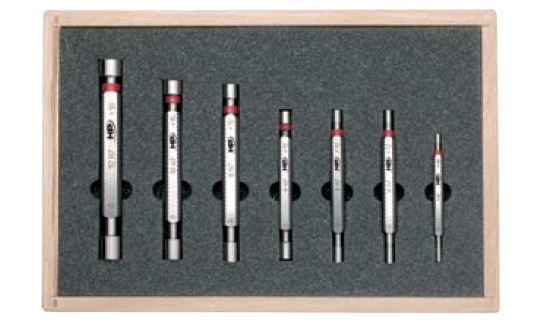 Helios Preisser, 0637190  Grenzlehrdornsatz 7-teilig (3-12mm): Nennmaße 3-4-5-6-8-10-12 mm - Helios Preisser - 0637 Grenzlehrdornsatz