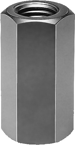 Kipp K0865.06 VERLÄNGERUNGSMUTTER 3D HOCH, M6 - KIPP K0865 Verlaengerungsmuttern 3D hoch