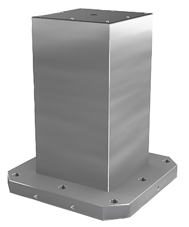 Kipp K0805.100063070 AUFSPANNWÜRFEL M.VORBEARB.AUFSPANNFLÄCHEN, FORM:A, L=630, L1=351, H=700, GJL300 - K0805 Aufspannwuerfel Grauguss mit vorbearbeiteten Aufspannflaechen-Abbildung