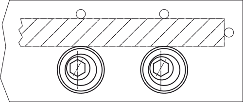 Halder 23270.0216 Exzenter-Krallenscheibe M 16 - Exzenter-Krallenscheiben Exzenter-Krallenscheibe - M 12