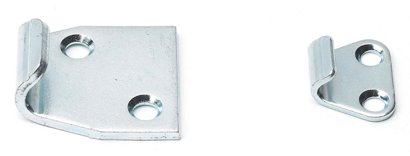 Leschhorn J183 Gegenhaken für Spannverschlüsse H 14,5; R 3,5 - Boteco J183 Schliessteile fuer Spannverschluesse