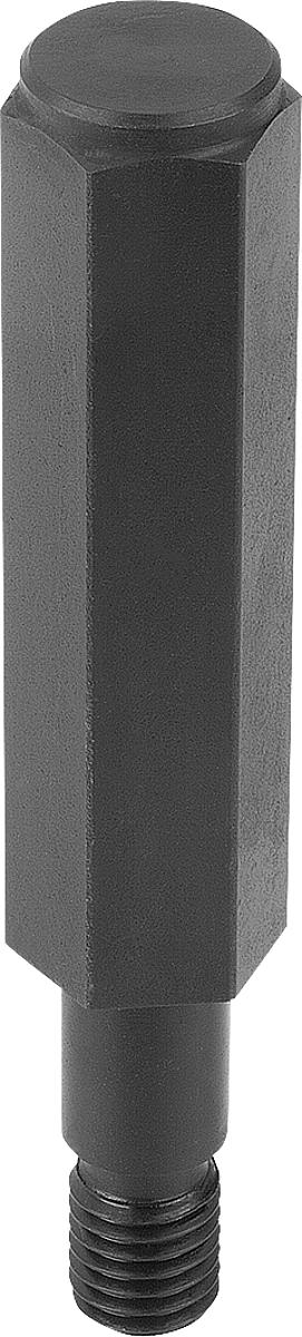 Kipp K0300.10X50 VORRICHTUNGSFUSS MIT GEWINDEZAPFEN, D1=M10, H=50 - K0300-10X50 VORRICHTUNGSFUSS MIT GEWINDEZAPFEN - D1 M10 - H 50