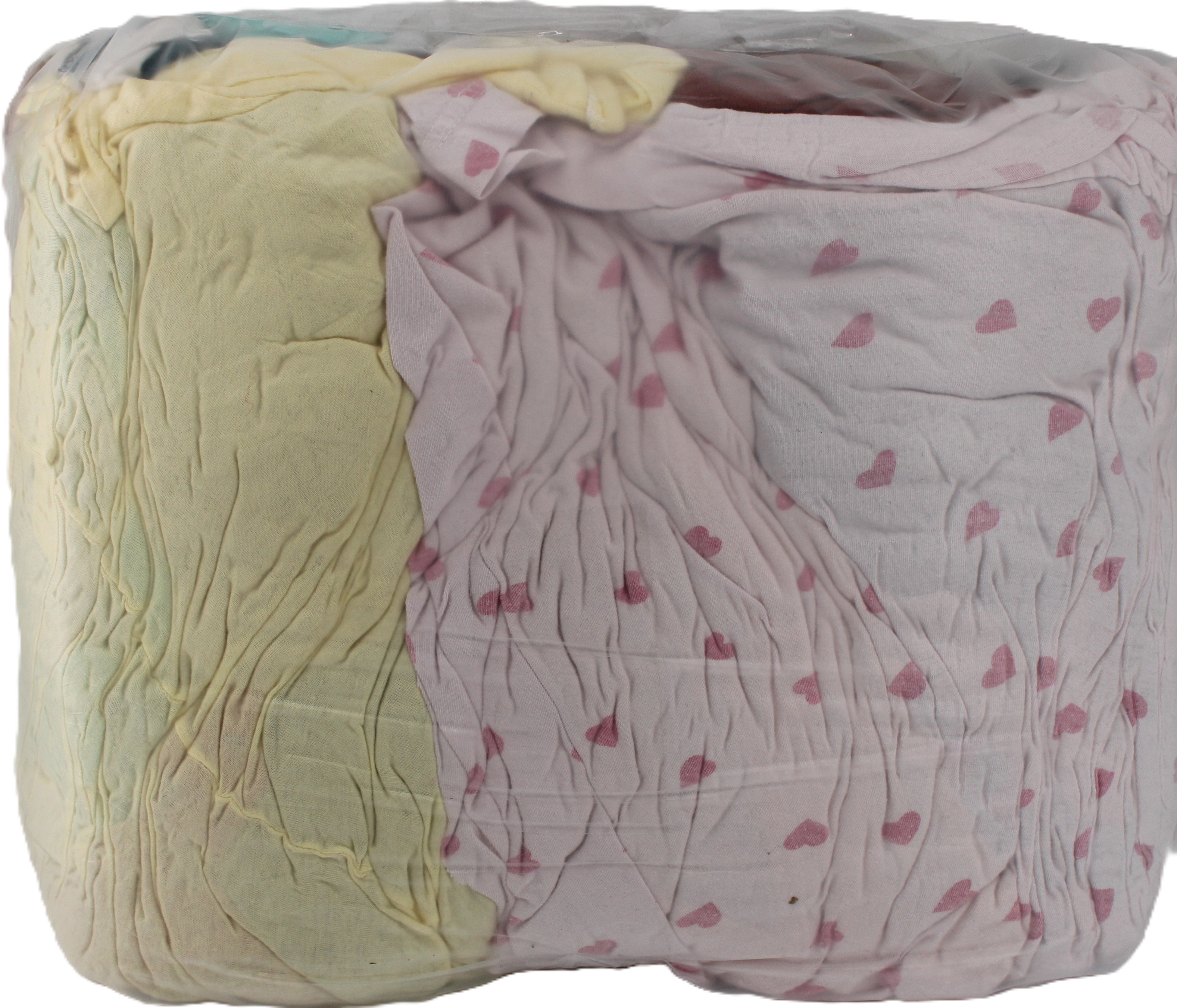 Leschhorn 61650-C02-HM-10KG-TR Industrieputzlappen, DIN 61650, Baumwolle, Trikot, Hell-Mix, Reinigungstücher, 10 kg Ballen - industrieputzlappen-baumwolle-trikot-hell-mix-10-kg-ballen-reinigungstuecher