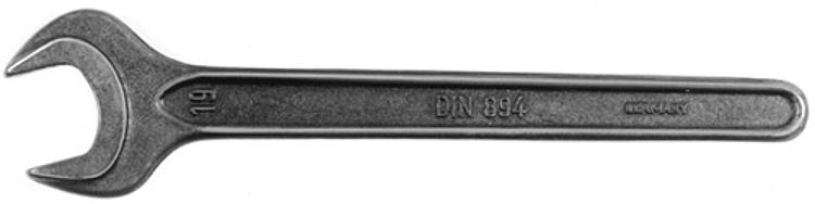 1x GEDORE DIN 894 Einmaulschlüssel SW 30mm extra dünn 5mm ex Bundeswehr 